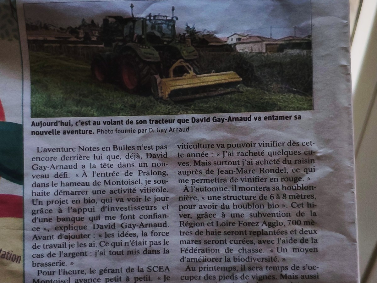 Montoisel dans la&nbsp;presse
